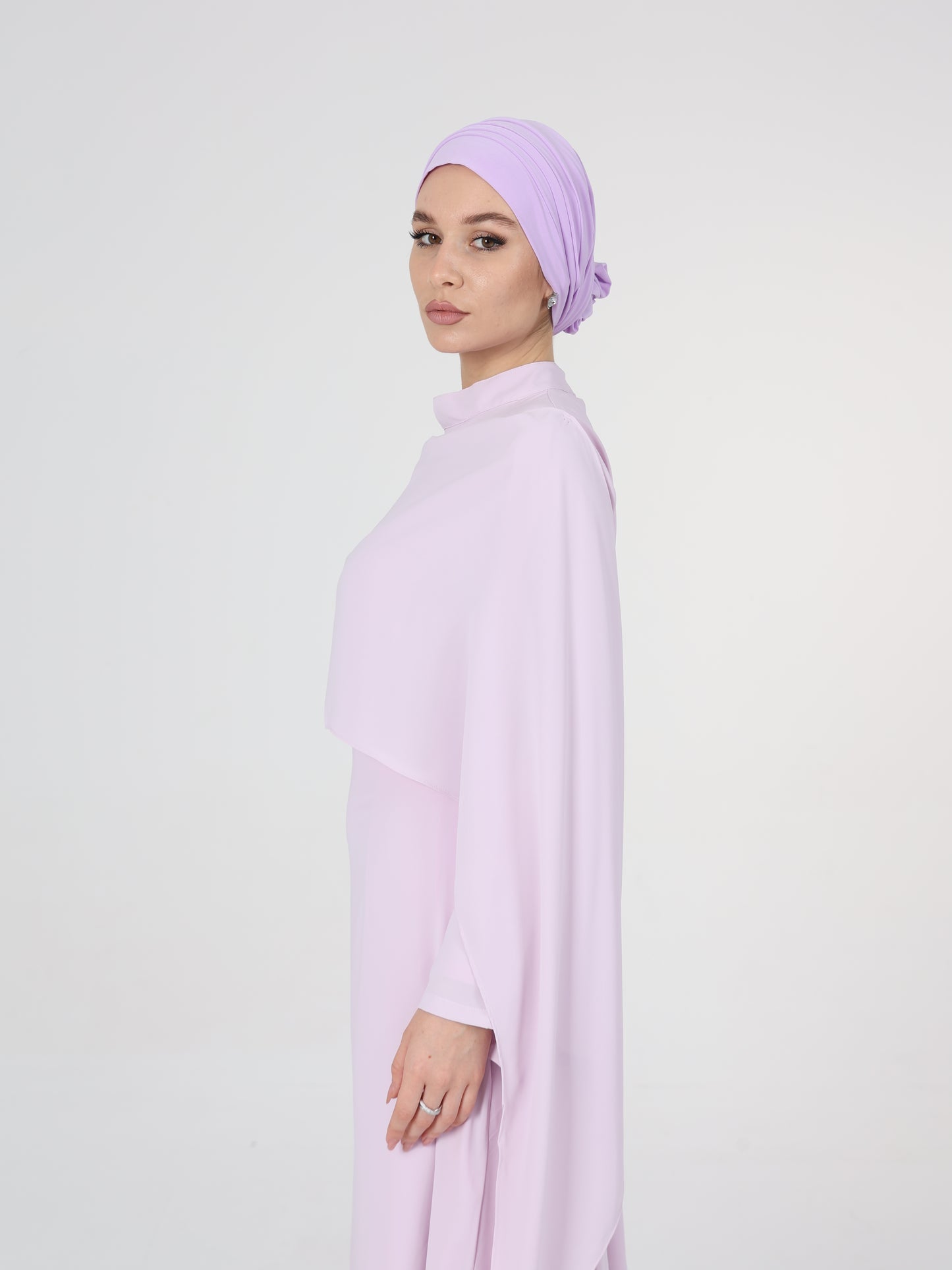 Lilac Cape Dress